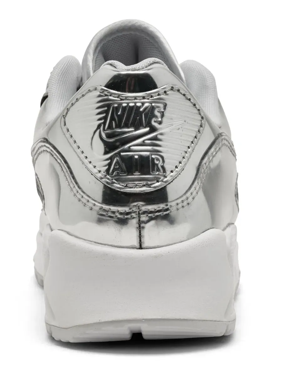 Кроссовки Nike Air Max 90 SP Chrome — изображение 4 из 6, платиновый