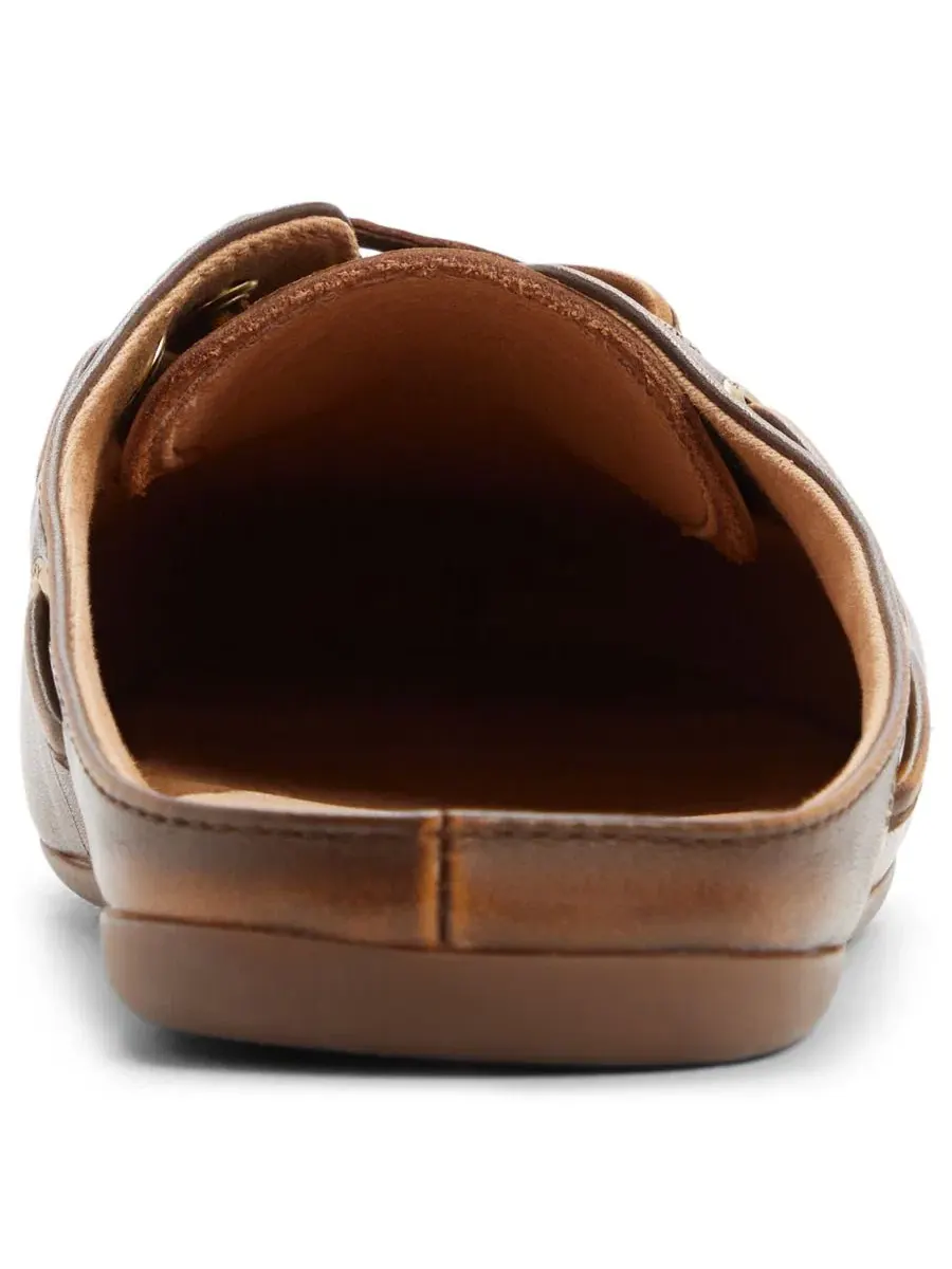Мокасины-мюли с регулируемой шнуровкой Sperry — изображение 3 из 5, коричневый