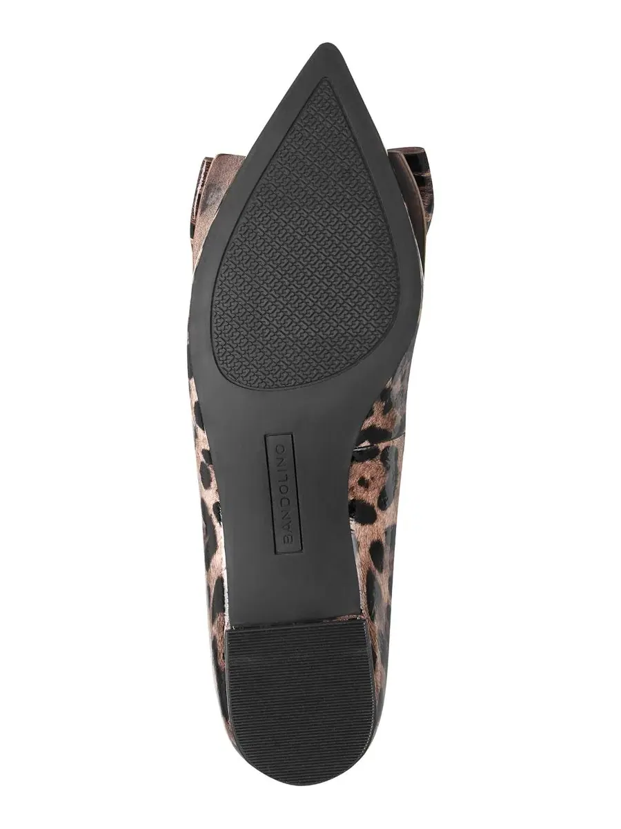 Туфли-лодочки с бантом Alicce Bandolino, Leopard Patent — изображение 5 из 5