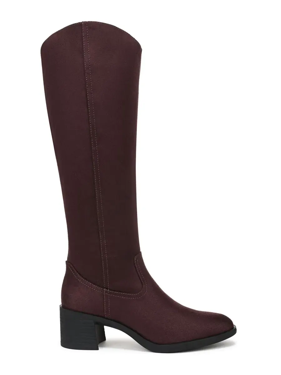 Ботинки женские с молнией Joliet Zipper Tall LifeStride, Chocolate Plum Microfiber — изображение 2 из 5