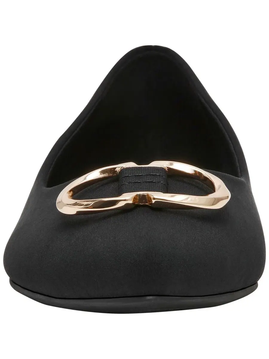 Женские балетки Oswego Slip-On Flats Anne Klein — изображение 7 из 7, черный