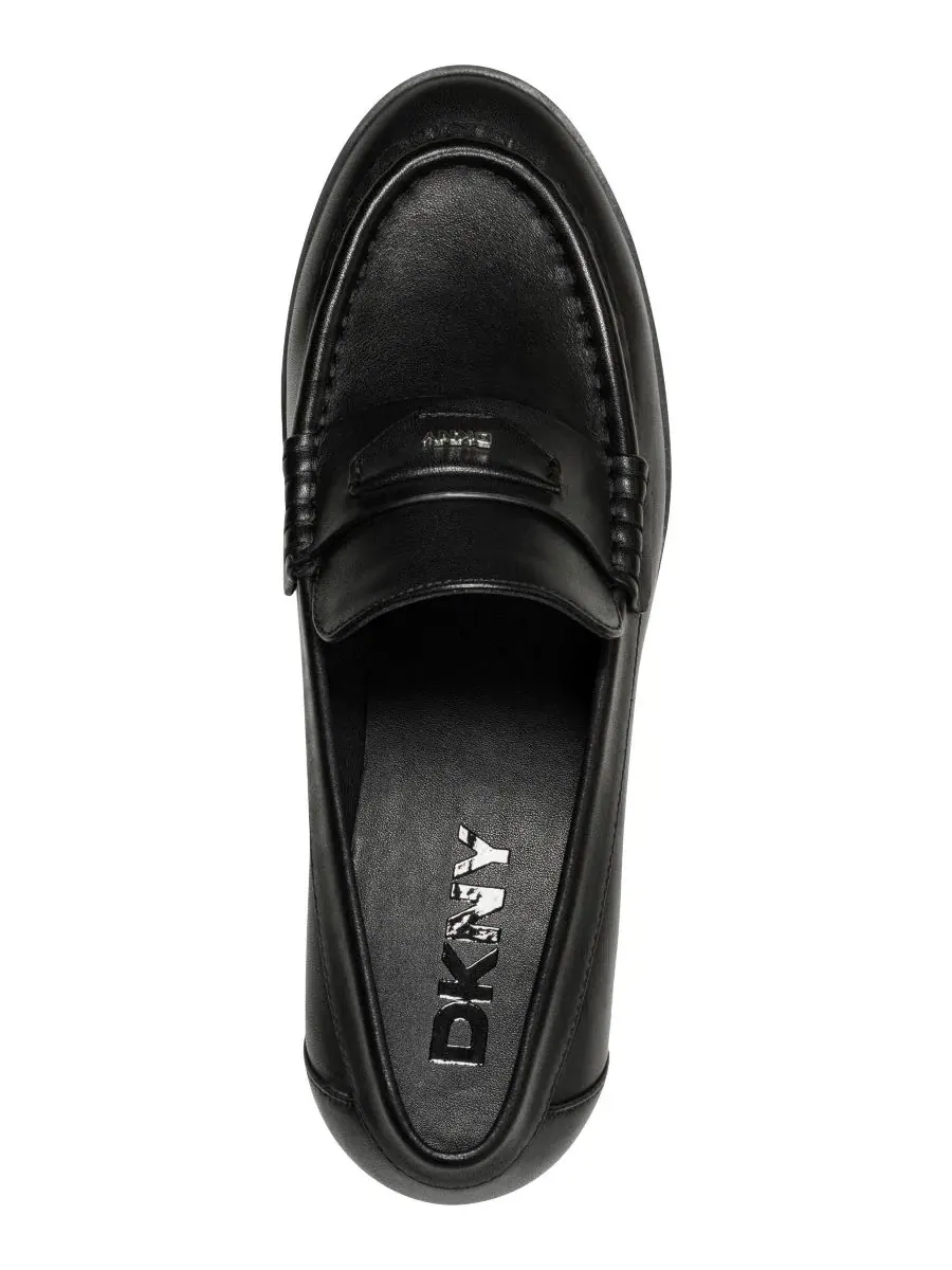 Лоферы на каблуке Londy DKNY — изображение 4 из 5, черный