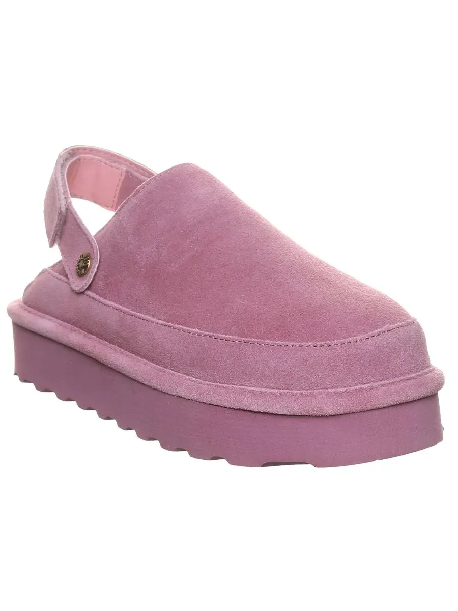 Женские шлепанцы-клоги BEARPAW Brooke Platform Suede