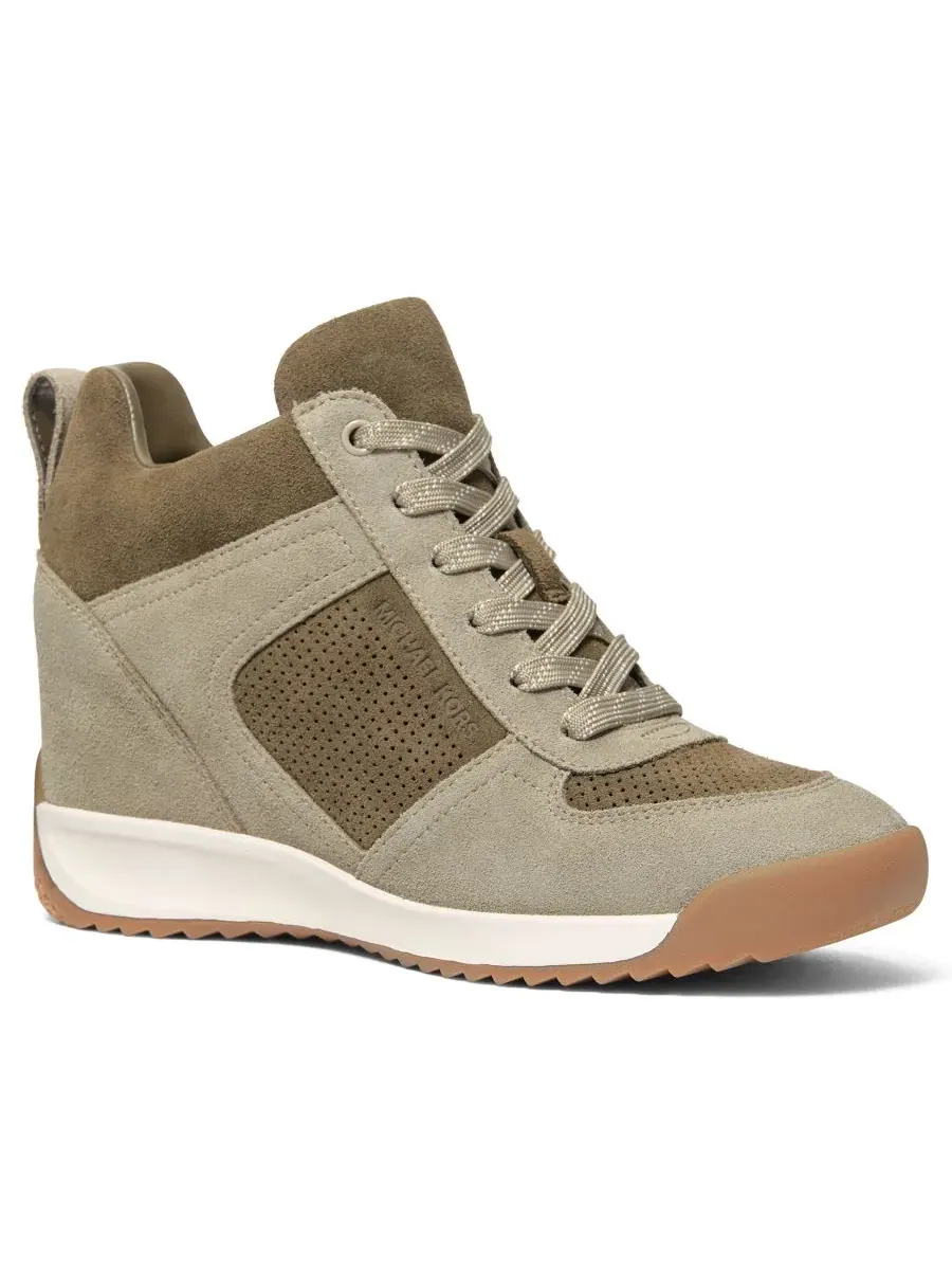 Кроссовки на скрытой платформе Nikko Lace-Up MICHAEL Michael Kors — изображение 1 из 4, мульти
