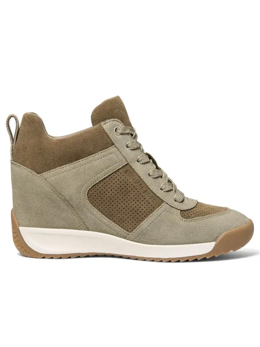 Кроссовки на скрытой платформе Nikko Lace-Up MICHAEL Michael Kors — изображение 2 из 4, мульти