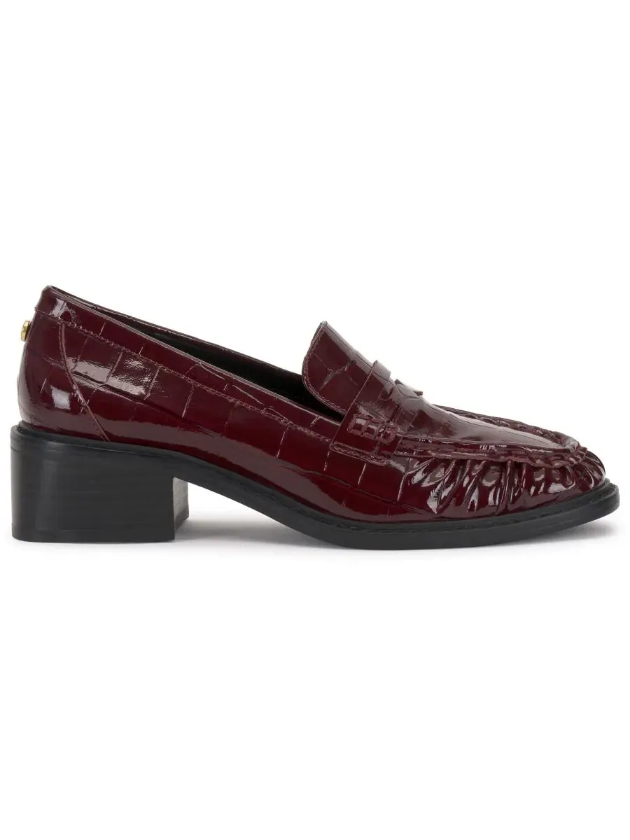Лоферы с блок-каблуком Eshnie Vince Camuto, Rich Chianti — изображение 2 из 5