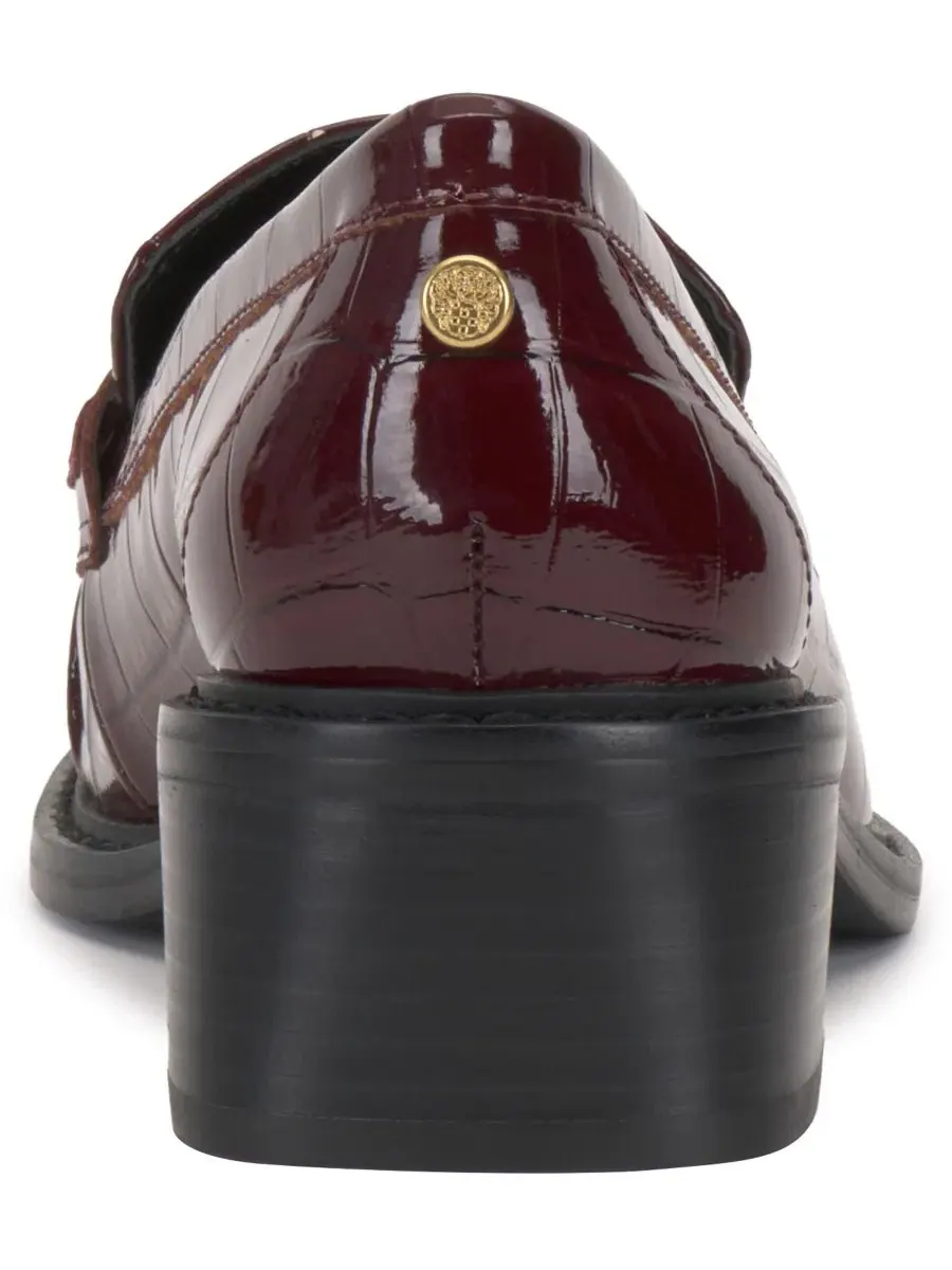 Лоферы с блок-каблуком Eshnie Vince Camuto, Rich Chianti — изображение 3 из 5