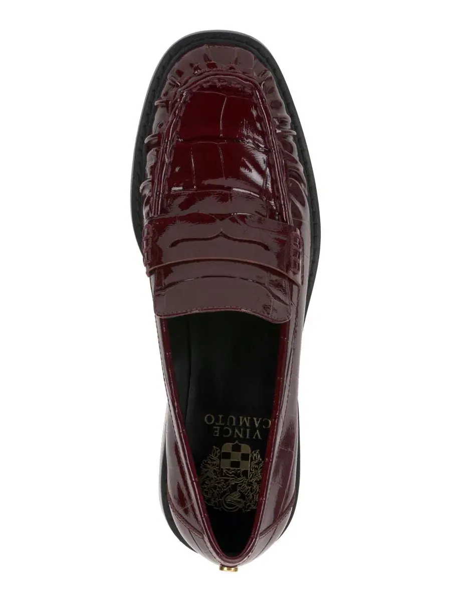 Лоферы с блок-каблуком Eshnie Vince Camuto, Rich Chianti — изображение 4 из 5