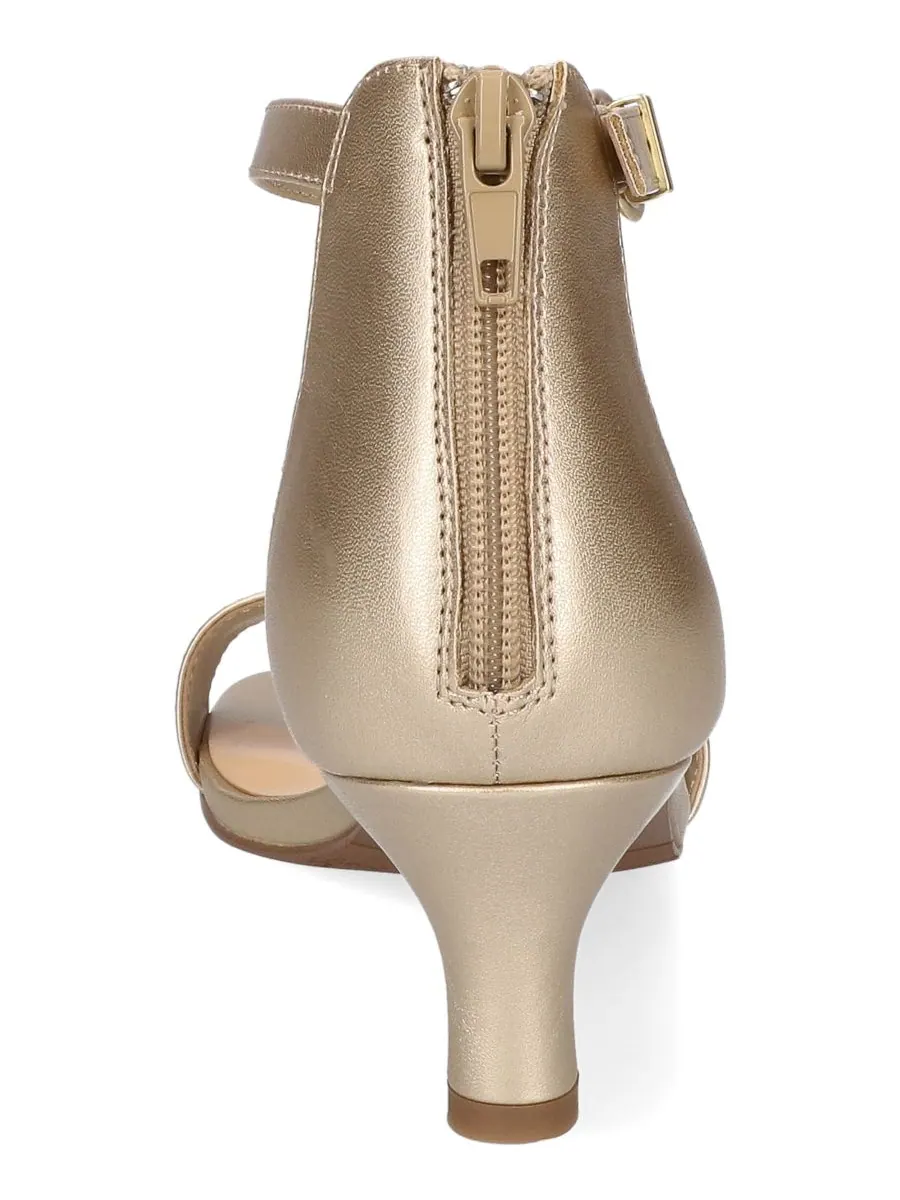 Женские сандалии Shalee Dress Sandals Easy Street — изображение 3 из 7, золото