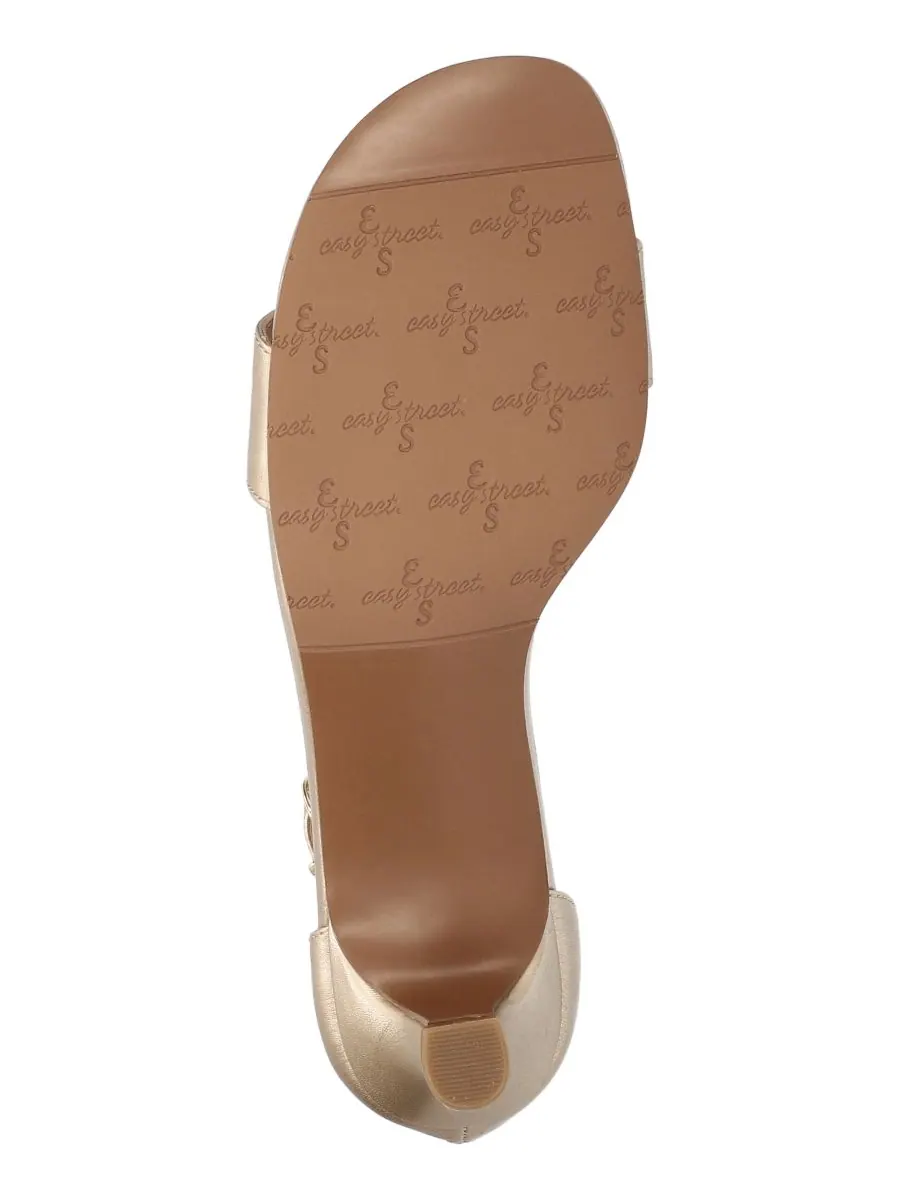 Женские сандалии Shalee Dress Sandals Easy Street — изображение 5 из 7, золото