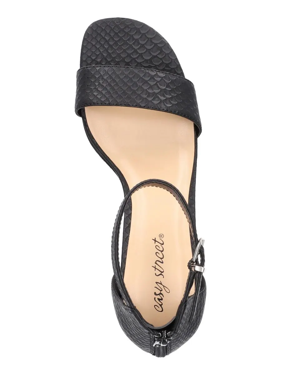 Женские сандалии Shalee Dress Sandals Easy Street — изображение 4 из 8, темно-серый