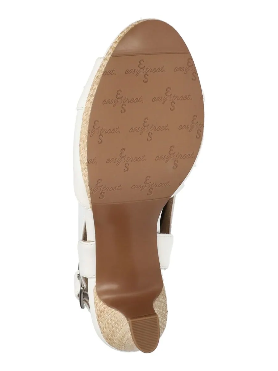 Женские сандалии Christy Dress Sandals Easy Street — изображение 5 из 7, белый