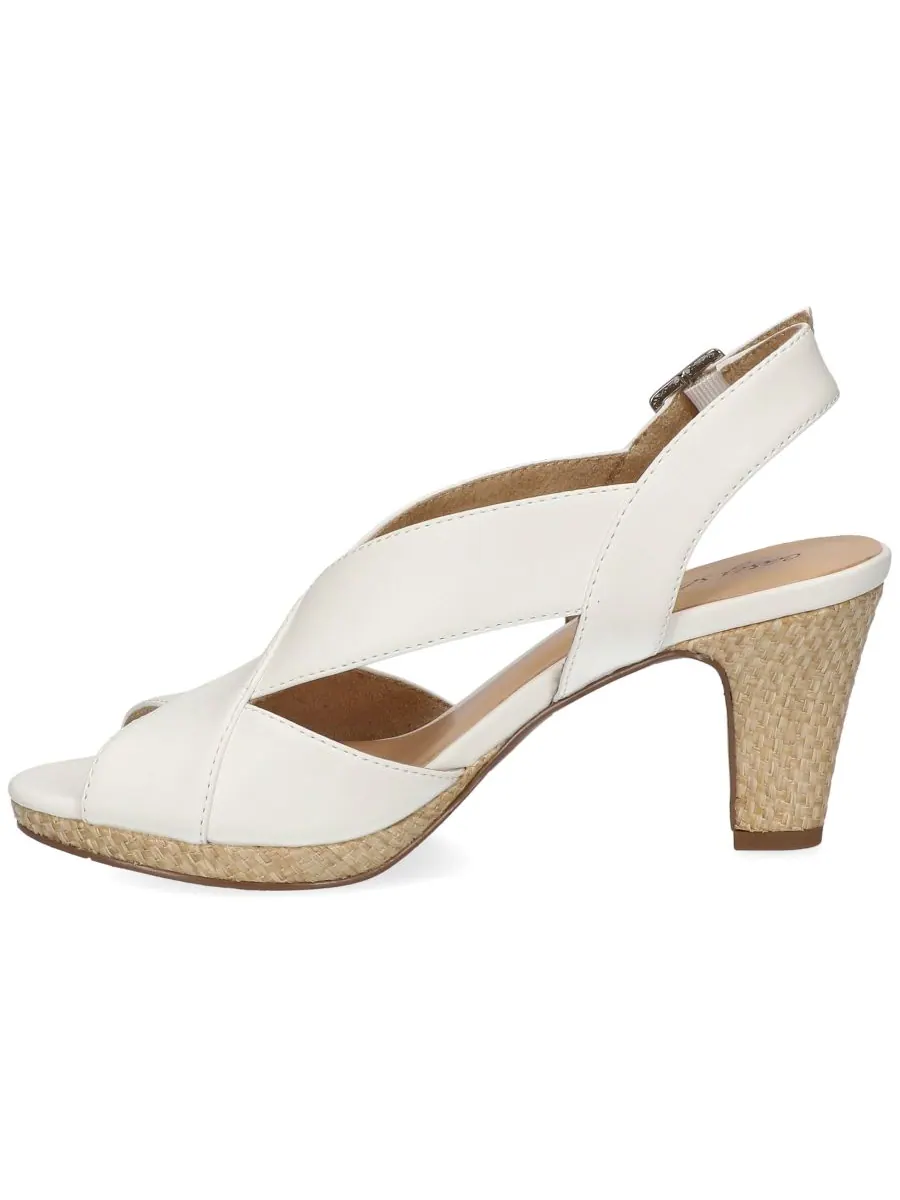 Женские сандалии Christy Dress Sandals Easy Street — изображение 7 из 7, белый