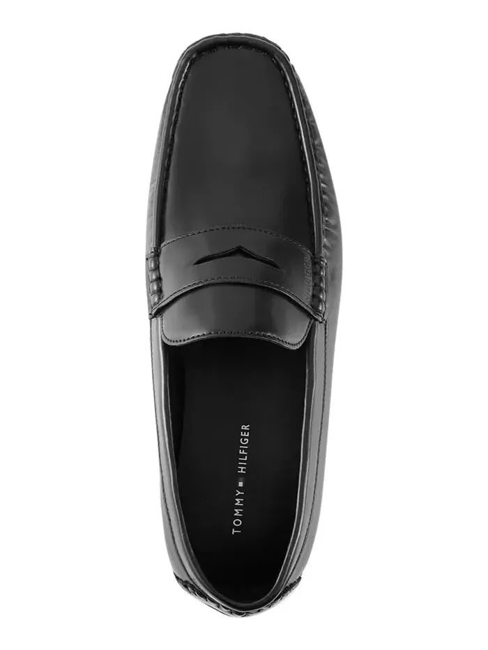 Мужские кроссовки Amile Slip On Driver Tommy Hilfiger — изображение 3 из 5, черный