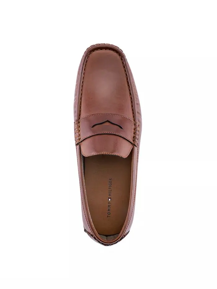 Мужские кроссовки Amile Slip On Driver Tommy Hilfiger — изображение 4 из 5, коричневый