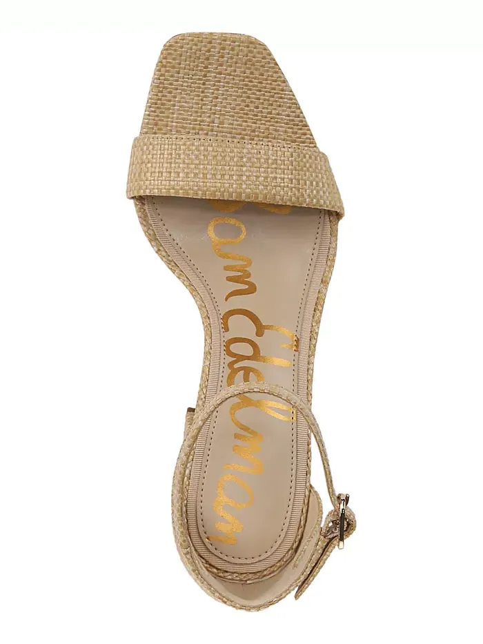 Женские босоножки Daniella на блочном каблуке, комплект из двух частей Sam Edelman — изображение 8 из 9, белый