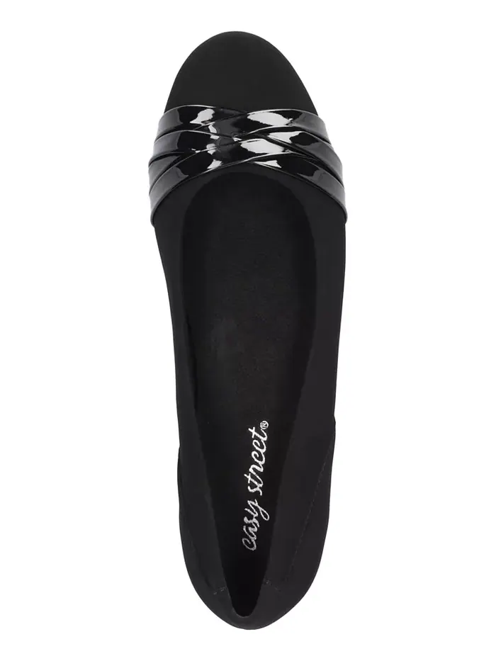 Женские балетки Kylie Comfort Easy Street — изображение 4 из 9, черный