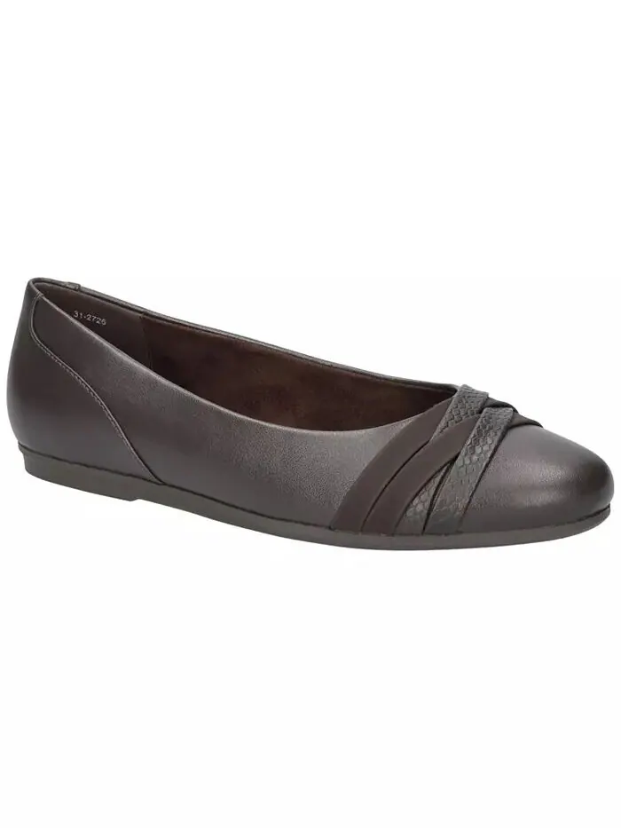 Женские балетки Kylie Comfort Easy Street — изображение 1 из 9, коричневый