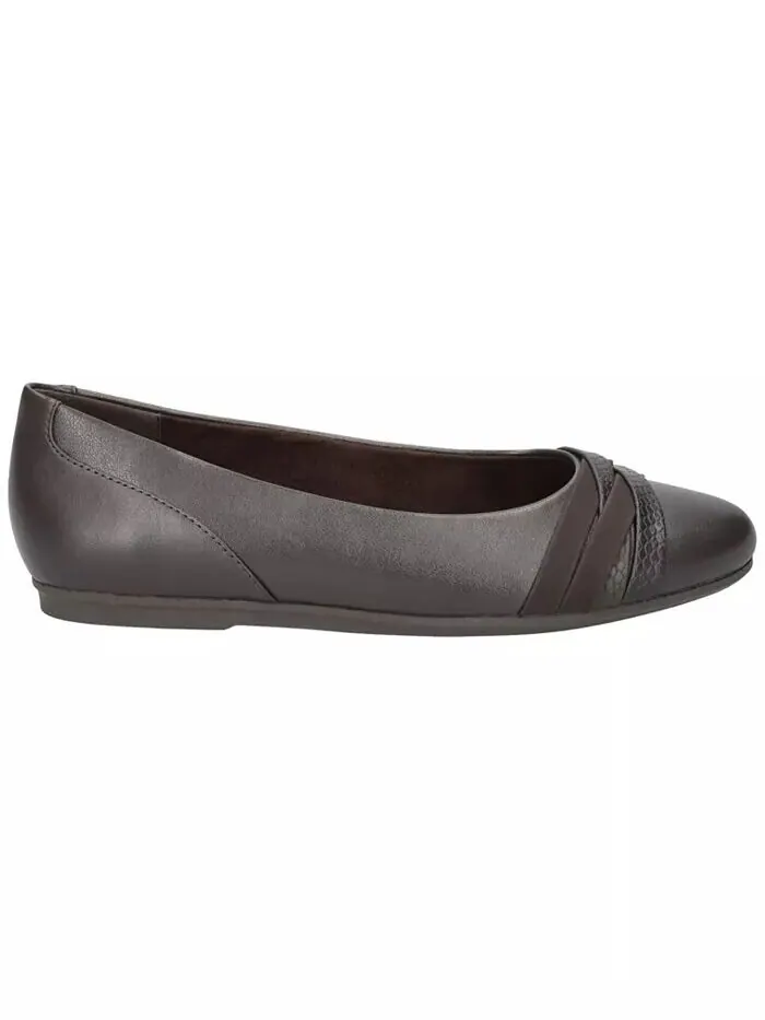 Женские балетки Kylie Comfort Easy Street — изображение 2 из 9, коричневый