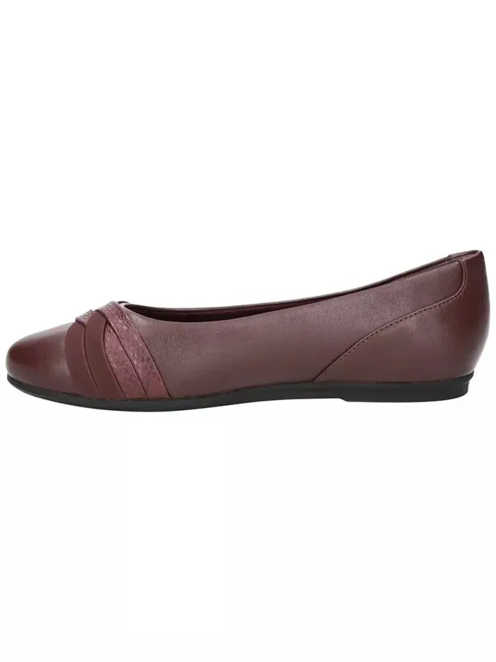Женские балетки Kylie Comfort Easy Street — изображение 7 из 9, бордовый