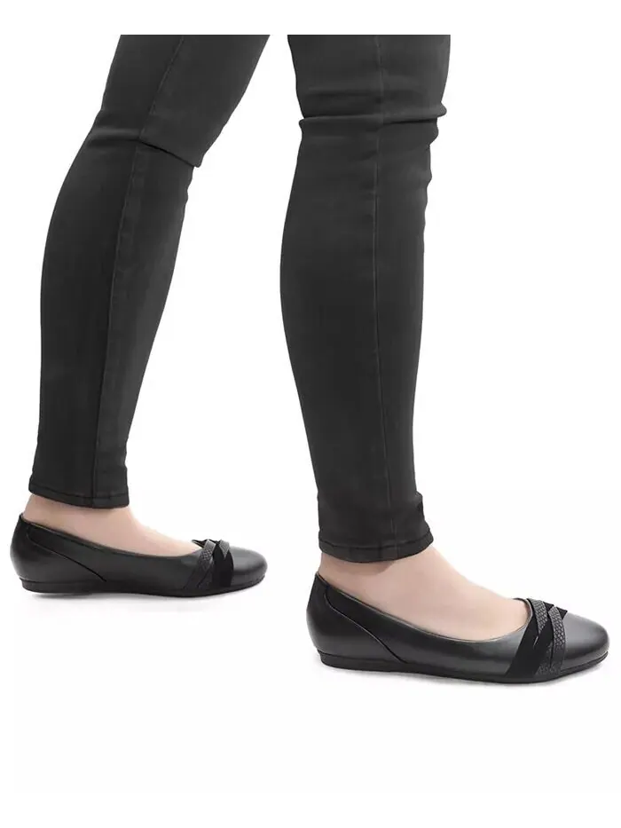 Женские балетки Kylie Comfort Easy Street — изображение 8 из 9, бордовый