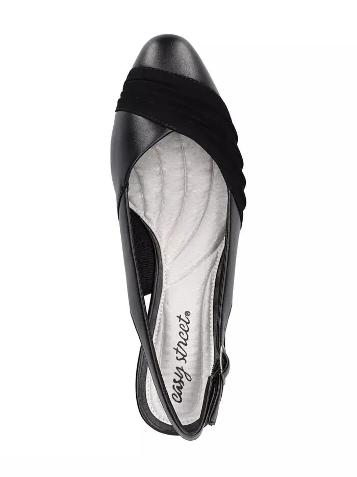 Женские туфли-лодочки Bates Slingback Easy Street — изображение 4 из 6, черный