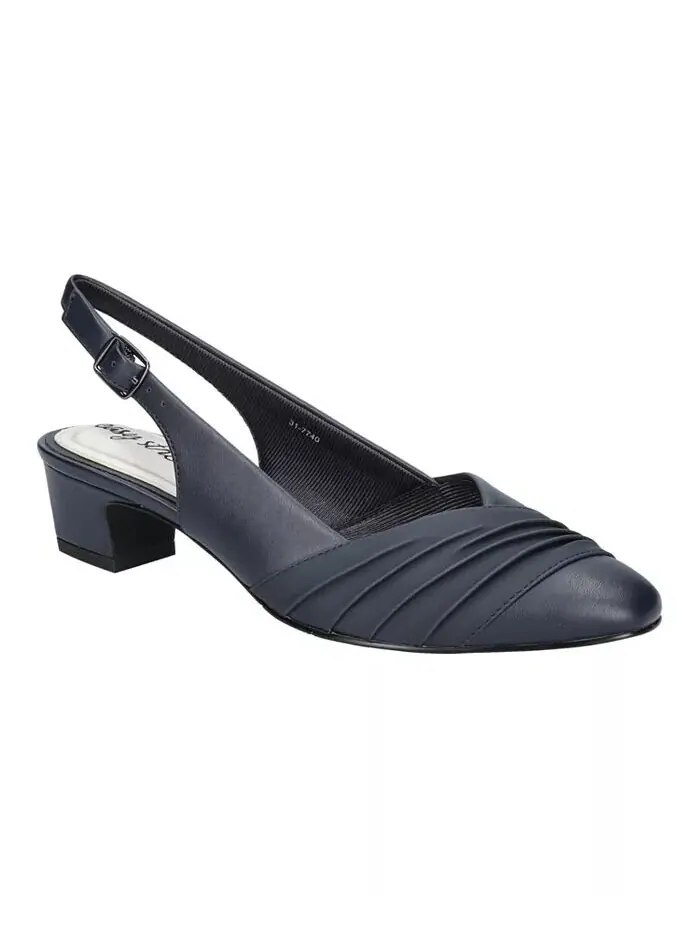 Женские туфли-лодочки Bates Slingback Easy Street — изображение 1 из 7, темно-синий