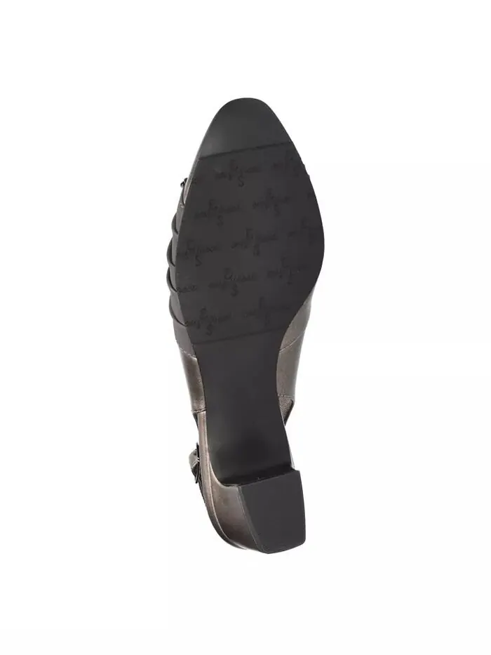 Женские туфли-лодочки Bates Slingback Easy Street — изображение 5 из 7, серебристый
