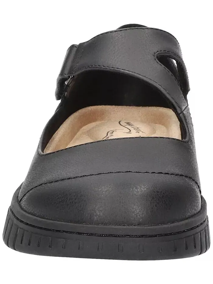 Женские туфли на плоской подошве Joyful Mary Jane Comfort Easy Street — изображение 7 из 9, черный
