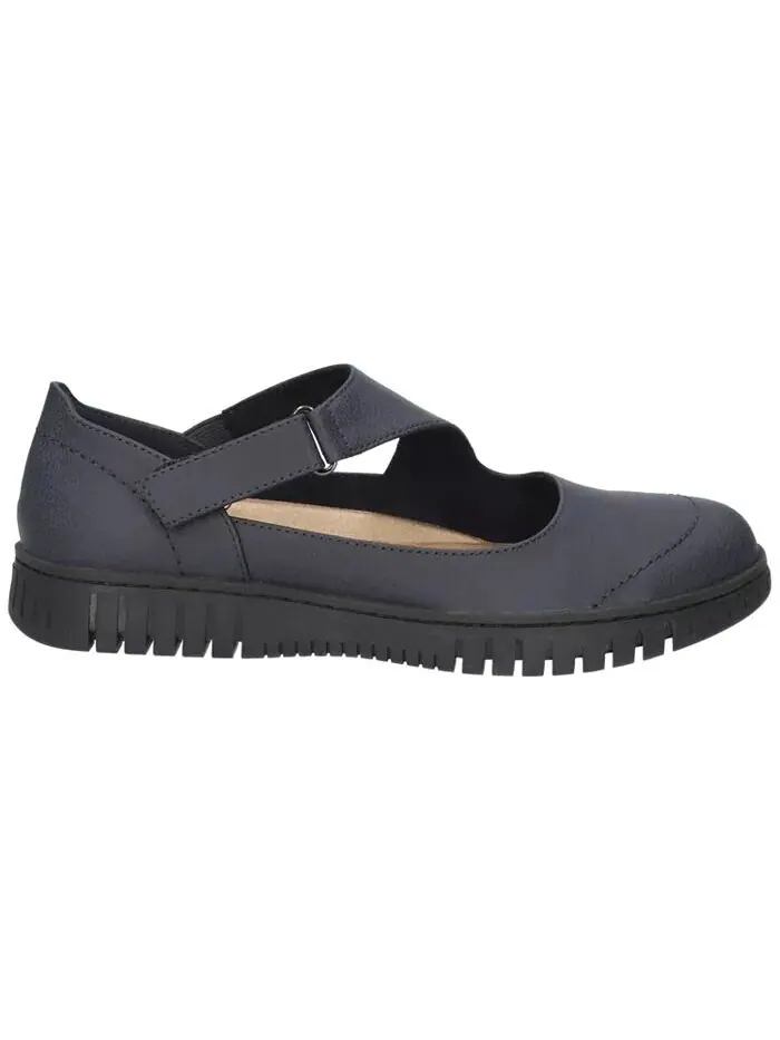 Женские туфли на плоской подошве Joyful Mary Jane Comfort Easy Street — изображение 2 из 7, темно-синий