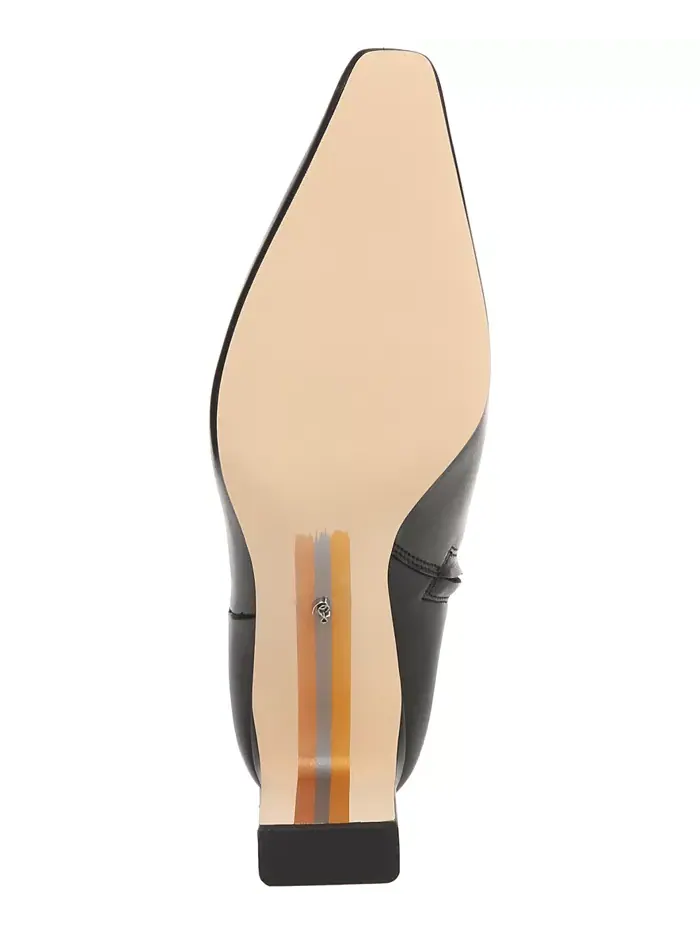 Ботинки Sylvia с заостренным носком до колена Sam Edelman — изображение 5 из 5, черный