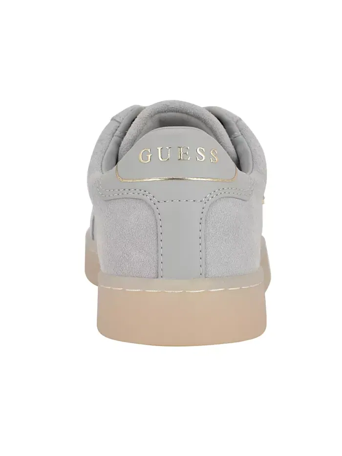 Женские кеды Jazlie с круглым мыском и логотипом GUESS — изображение 3 из 5, светлый синий