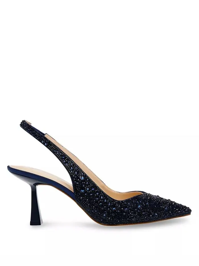 Женские вечерние туфли Clark Slingback Betsey Johnson — изображение 2 из 5, темно-синий