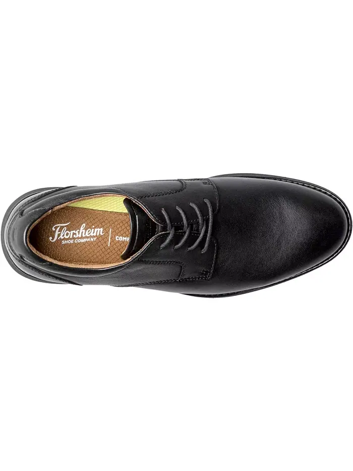 Мужские оксфорды Launch Plain Toe Florsheim — изображение 6 из 7, черный