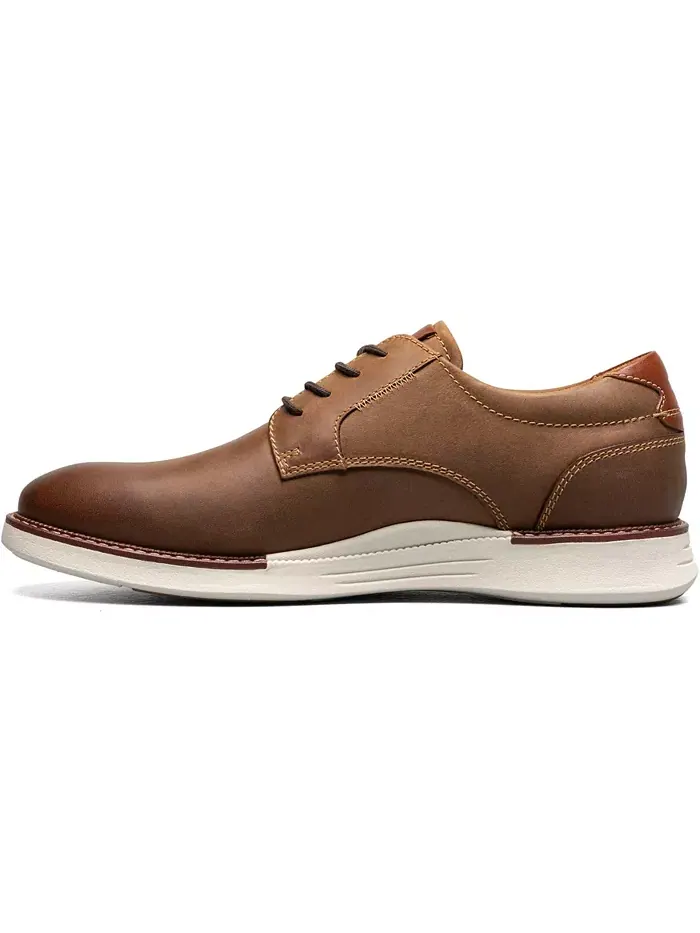 Мужские оксфорды Launch Plain Toe Florsheim — изображение 3 из 7, коричневый
