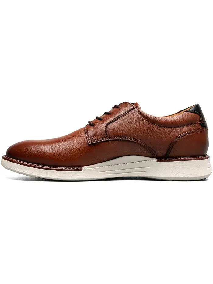 Мужские оксфорды Launch Plain Toe Florsheim — изображение 3 из 8, коньячный мульти