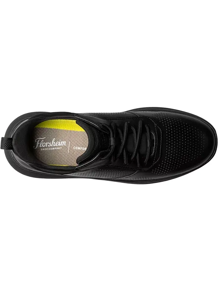 Мужские кроссовки Fleet Perf с эластичными шнурками Florsheim — изображение 6 из 7, черный/черный