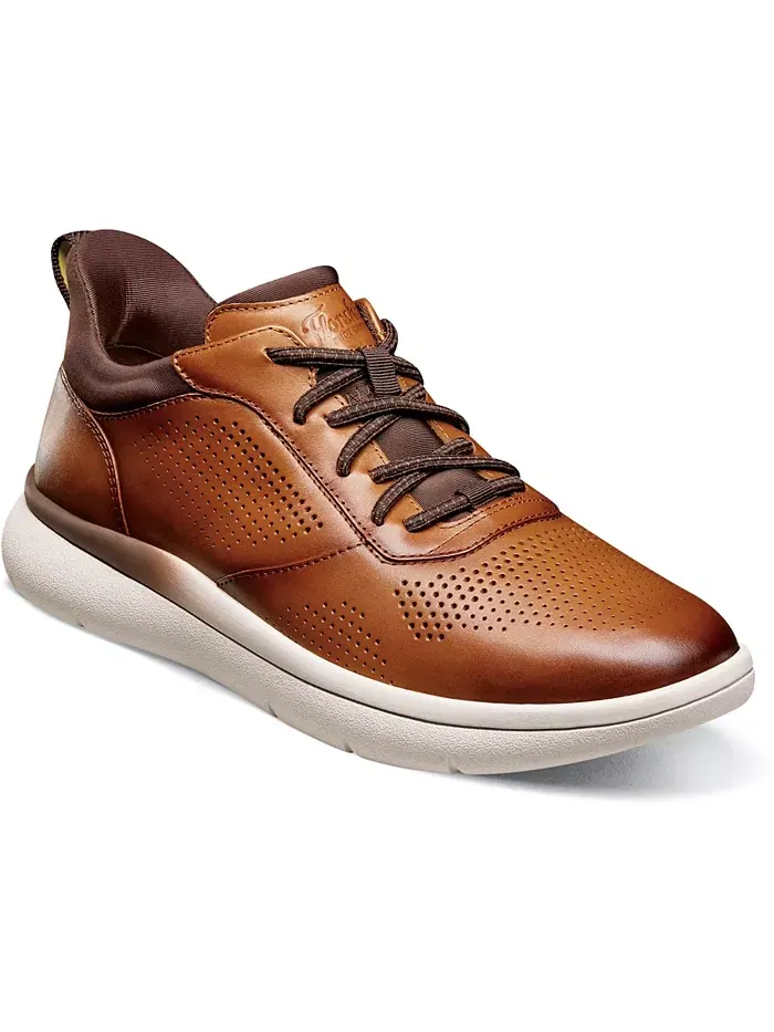 Мужские кроссовки Fleet Perf с эластичными шнурками Florsheim — изображение 1 из 8, коричневый