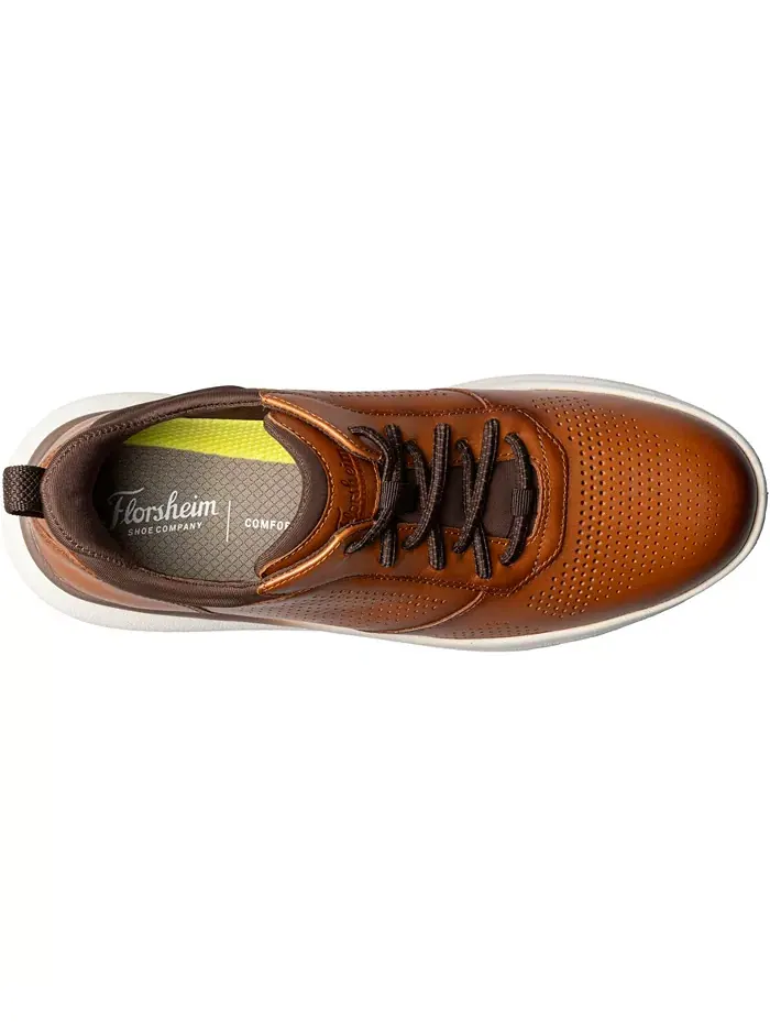 Мужские кроссовки Fleet Perf с эластичными шнурками Florsheim — изображение 6 из 8, коричневый