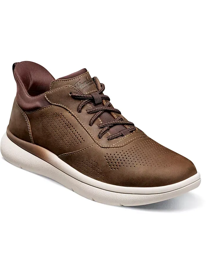 Мужские кроссовки Fleet Perf с эластичными шнурками Florsheim — изображение 1 из 8, коричневый