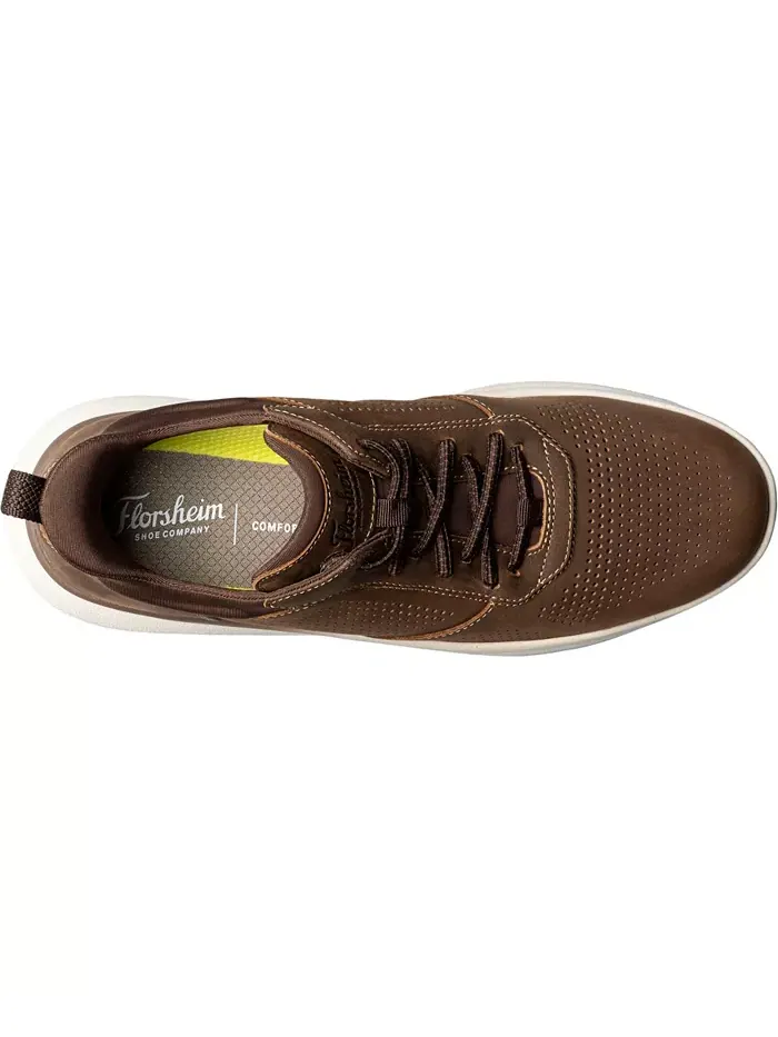 Мужские кроссовки Fleet Perf с эластичными шнурками Florsheim — изображение 3 из 8, коричневый