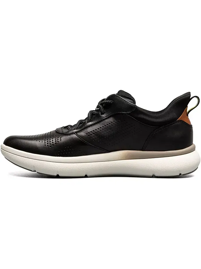 Мужские кроссовки Fleet Perf с эластичными шнурками Florsheim — изображение 5 из 7, черный/белый