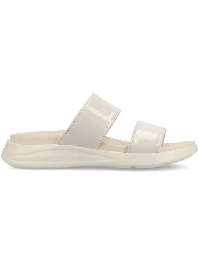 Женские сандалии Janis Double Band Comfort Wedge Journee Collection — изображение 2 из 6, слоновая кость/кремовый
