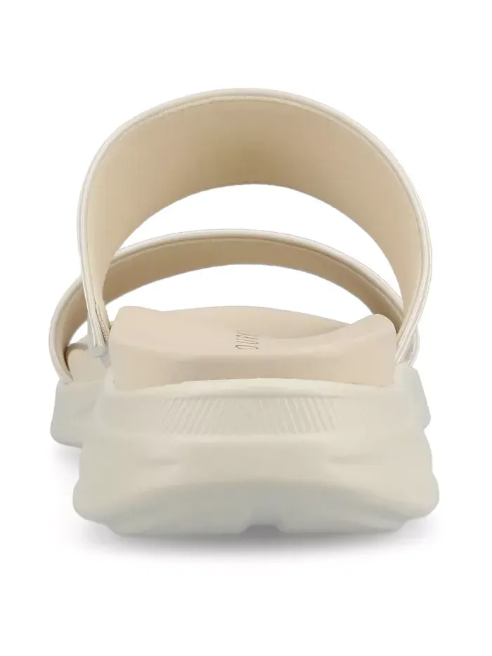 Женские сандалии Janis Double Band Comfort Wedge Journee Collection — изображение 3 из 6, слоновая кость/кремовый