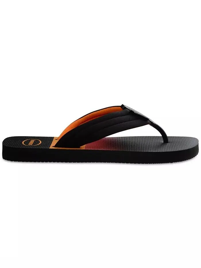 Мужские шлепанцы с городским принтом Havaianas — изображение 1 из 6, черный