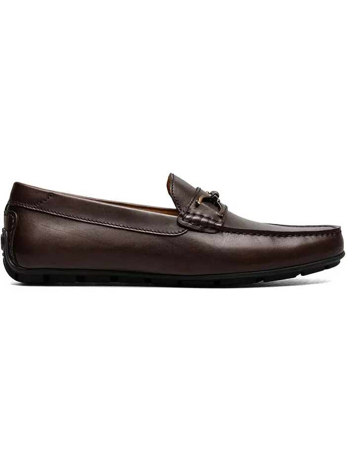 Мужские мокасины для вождения Motor Moc Toe Bit Florsheim — изображение 16 из 20, коричневый