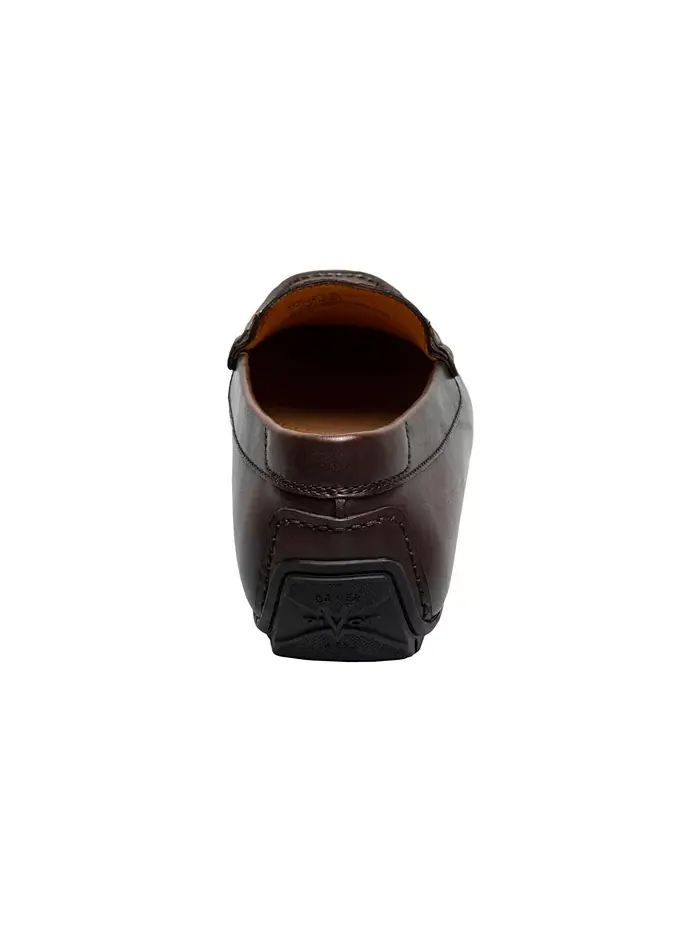 Мужские мокасины для вождения Motor Moc Toe Bit Florsheim — изображение 17 из 20, коричневый