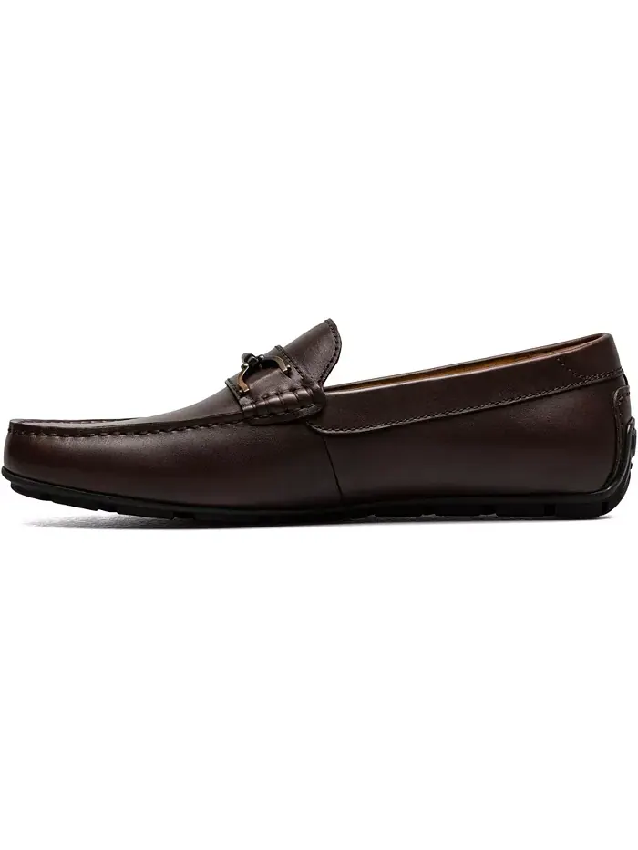 Мужские мокасины для вождения Motor Moc Toe Bit Florsheim — изображение 19 из 20, коричневый