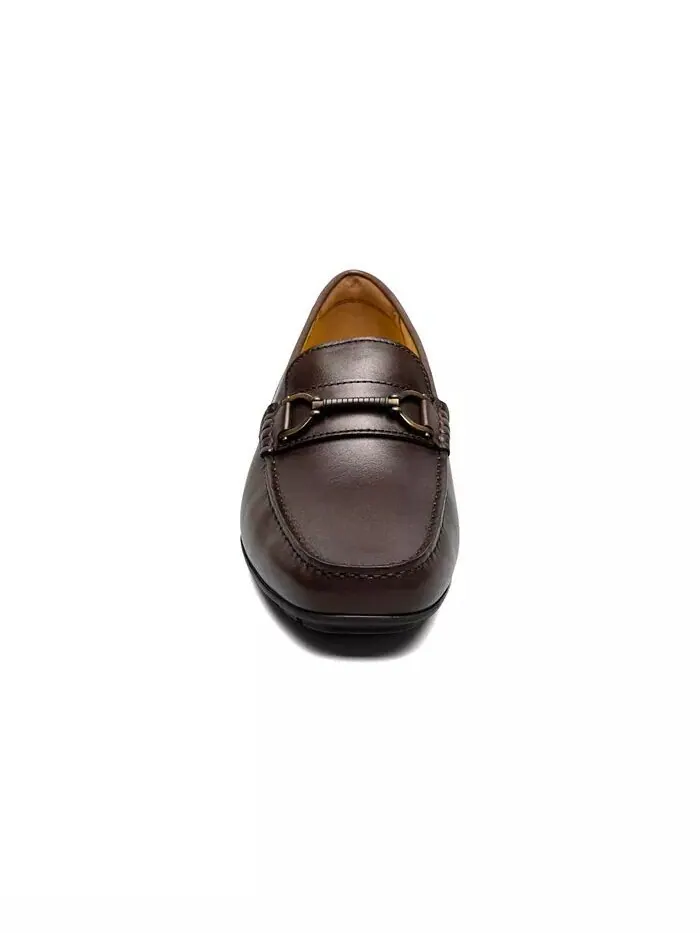 Мужские мокасины Motor Moc Toe Bit Driving Loafer Florsheim — изображение 2 из 8, коричневый