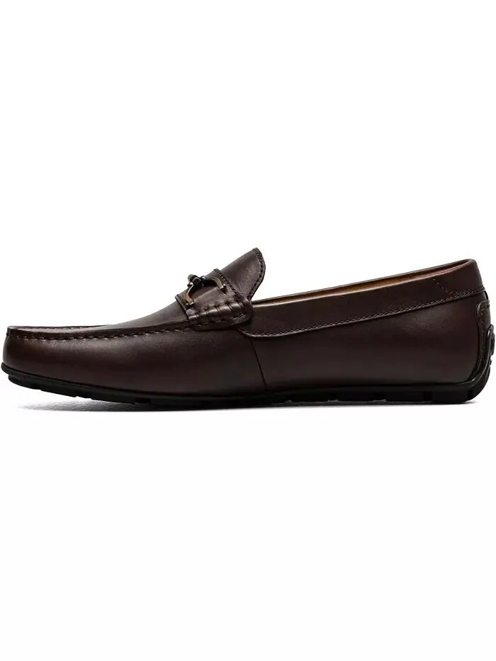 Мужские мокасины Motor Moc Toe Bit Driving Loafer Florsheim — изображение 5 из 8, коричневый